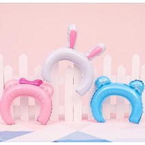 생일 기념일 동물 머리띠 풍선 파티용품 RD-09942, 미키마우스