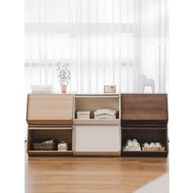 펠리컨박스 다기능 수납 보관 틈새공간 우드, 1 조각, 표면 폭 40cm STB-400D 원목 색상