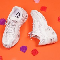 키노이 빈티지 7cm 키높이 어글리슈즈 화이트