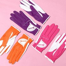 던롭 던롭 스릭슨 하이브리드 컬러 여성 양손 골프장갑, 21호 양손