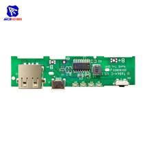 멀티 usb 충전기 어댑터 Diymore 18650 배터리 PCB 보드 5V 2A 휴대 전화 USB 마이크로 보조베터리 LED 표시기 모듈 Xiaomi 화웨이