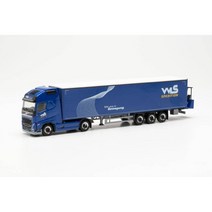 Herpa 951531 볼보 FH 글로브트로터 XL 트레일러트럭 WLS Spedition 자동차 모형