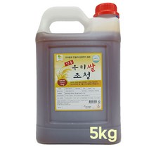 우리쌀 조청 5kg, 1개