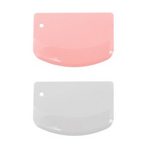 2pcs 반죽스크래퍼 그릇스크래퍼 반죽용 다용도 음식스크래퍼 폰단트 아이싱 조리 주방 도구 내구성, b