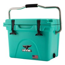 [ 오르카 ] ORCA 쿨러 박스 Orca Coolers 20 쿨러 20QT 대형 약 19L ORCSF SF020 Seafoam 하드 쿨러 쿨러 BOX 아웃도어 캠프 보냉 []