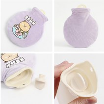 물주머니 보온 주머니 온수 찜질팩 보온팩 240ML, 1개