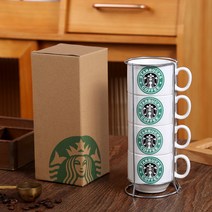 STARBUCKS 스타벅스 머그컵 커피잔 선물세트 150ml 컵 홀더(5~7일 도착) [2개 사면 1개 증정], 세트B