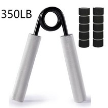 손목강화운동 100-350 Lbs 저항을 가진 손목 팔 손가락 조정 가능한 그립 강화제 손 운동기 조련기, [06] 350lb