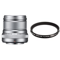 후지필름 후지논 XF XC 카메라렌즈, 50mmF2 R WR + 렌즈 + 실버