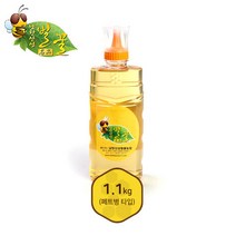 남한산성벌꿀농장 자연숙성 아카시아꿀 1.1kg (페트병 타입)