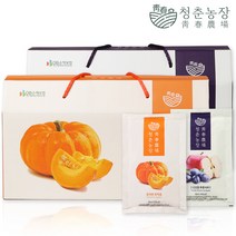 청춘농장 양배추즙 히비스커스 석류즙 늙은 호박즙 무안 자색양파즙 도라지배즙 푸룬 사과즙 건강즙, 청춘농장 늙은 호박즙 1박스 + 푸룬 사과즙 1박스 총 60포