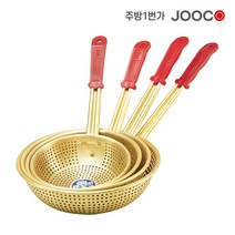 주방1번가 주코(JOOCO) 양은 건지기 거름망 채망 뜰채, 소 / 180x55x380mm