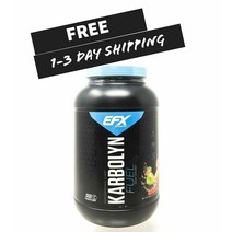 EFX 스포츠s 스포츠 카보린 연료 4파운드 탄수화물 분말 글리코겐 근육 +무료 샘플, Green Apple