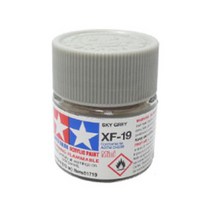 (81719) 타미야 아크릴 도료 XF-19 스카이 그레이 무광 10ml