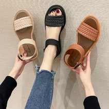 장마철샌들 레인샌들 비올때 비오는날샌들 캐주얼 썸머 여성샌들