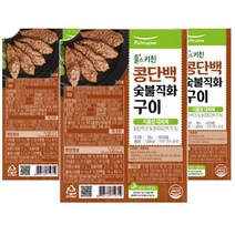 풀무원 우리가족 반찬 콩단백 숯불직화구이 비건 단백질 500g x1EA, 3개