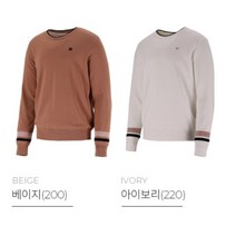 엘르골프 남성 라운드넥 스웨터6I53301