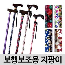 탑메디칼 2단지팡이 접이지팡이 꽃무늬지팡이 노인 효도 어르신 지팡이 보행차 보행보조기, 01.2단블랙