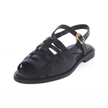 엘칸토 인텐스 여성 케이지 스트랩 샌들 1cm LCWW38I226