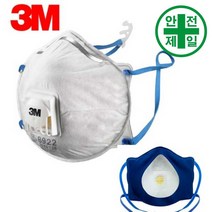 방진마스크 3M-8922 밀착형 (1급-10개입) 마스크 방독면 호흡보호구 1 2 특급 방진 흄, 10 ea/카톤