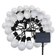 진성 태양광 LED30 알조명 장식등 트리등 줄조명 캠핑장식, 알조명(백색)