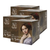 순수 더 살롱 컬러 아트 갤러리 4.3 밀크 브라운X4개, 단품