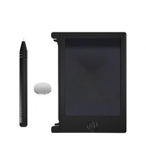 드로잉패드 액정타블렛4.4 인치 학습 드로잉 보드 LCD 화면 쓰기 태블릿 장난감 소년 소녀 그리기 전자 필, 01 Black