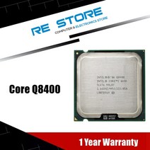 중고 Q8400 인텔 코어 2 쿼드 CPU 프로세서 2.66GHz 4MB 캐시 FSB 1333 데스크탑 LGA 775, 한개옵션0