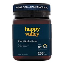 Happy Valley 해피 밸리 뉴질랜드 마누카 꿀 umf 15+ 500g, 약 10+, 2.2파운드(1팩)