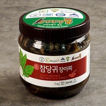 [지투지샵] 참당귀장아찌 1kgx1, 없음