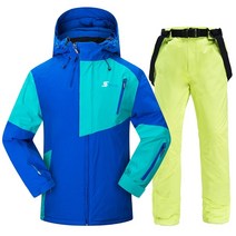 남성 스키 복 방풍 방수 스키 스노우 보드 재킷과 바지 겨울 야외 스포츠 스키 세트 남성 두꺼운 따뜻한 스키 복