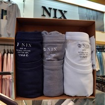 닉스 2020 남자 오가닉 26수 라운드 반팔 컬러3팩 티셔츠