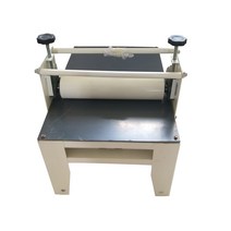 INTBUYING 세라믹 클레이 플레이트 기계 슬래브 롤러 헤비 듀티 핸드 컷 테이블 탑 조정 가능한 심 없음, 한개옵션0