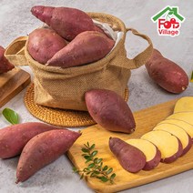 [푸드빌리지] 과일천하 고구마/ 꿀고구마 3kg/5kg/10kg 세척 베니하루카 해남 무안, 중 (한입크기), 3Kg
