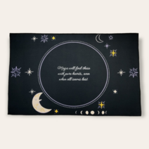 The twinkle of star 타로 스프레드천 러그 매트, (대) 60cm × 90cm