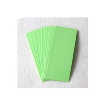 20/50/100pcs 18650 Lipo 배터리 랩 PVC 열 수축 튜브 Precut 너비 29.5mm x 72mm 절연 필름 보호 케이스 팩 슬리브, 100pcs, Fruit Green