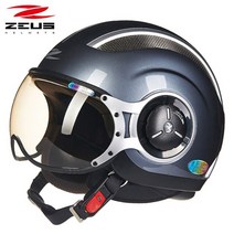 반모 반모헬멧 오토바이 바이크 Cascos Estilo Chopper MOMO 하프 헬멧 JIEKAI Dot Abs 파라 모터 Abierto, 06 12