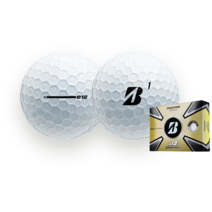 브리지스톤 골프공 e12 화이트 칼라, 1개, 12개입
