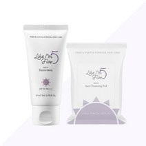 라이크아임파이브 선스크린+선클렌징 패드, 1세트