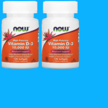나우푸드 비타민d3 비타민D3 비타민D-3 비타민d-3 25Omcg(10 000IU) vitamin d3 소프트젤 [12O정*2병]