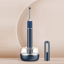 샤오미 Bebird 비베드 내시경 귀이개 이어스캐너 Note5 Pro 귀파개, 딥 블루 받침대O, 1개