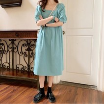 롱아이예뻐 휴양지 원피스 주름아이예뻐 휴양지 원피스 링클롱원피롱원피스 주름원피스 링클롱원피스 퍼프원피스 스퀘어넥원피스