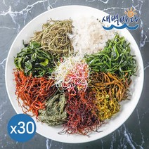 새벽바다 해초야 9해조 8g x 30봉 국산 9가지 매일해초샐러드 꼬시래기, 1