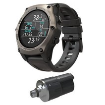 테릭 다이브 컴퓨터 Shearwater Teric with Swift Transmitter, Silver Watch and Swift Transmi