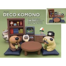 데꼴 코모노 히게라코 해달 일상 시리즈 미니어처 가구 전기제품 장식품 Decole, 12.책장