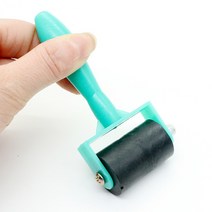 고무붓 아크릴 그림주걱 그림용품주걱프린트 메이킹 잉크 고무 마찰 롤러 어린이 도구 작은 브러시 엠보싱, 한개옵션0