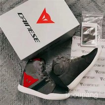 데니스 오토바이 승마 부츠A스타 기관차 캐주얼 보드 신발 기사 보호 장비 여름 사계절 보호 통기성 남녀 DAINESE, 39, 블랙 레드【통기성】