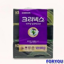 ForU415 크리넥스 내추럴 알로에 겹 로션티슈 캡형물티슈 여행용티슈 청결티슈 물티슈