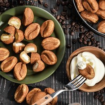 델리 커피콩빵 커피향 가득 강릉 커피빵 부드러운 크림 가득 카스타드 크림치즈 350g 3종, 02. 오리지널 350g 2봉