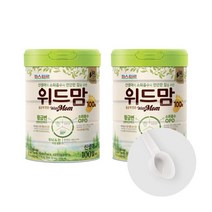 위드맘 파스퇴르 리뉴얼 100일 2캔 + 20ml 스푼 2개입 황금변 유산균 소화 장건강 아기분유 1세트